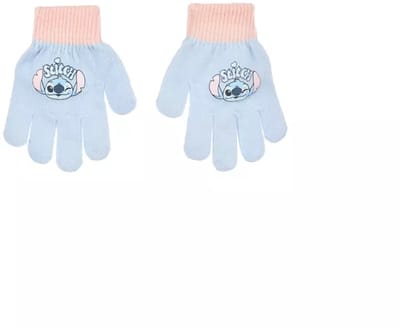 Disney Stitch Handschoenen Kinderen – lichtblauw met Stitch – 3-6 Jaar
