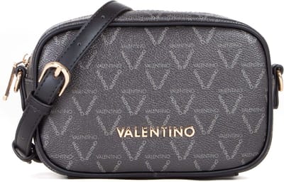 VALENTINO Schoudertas Lady Re Camera Bag Nero / Multicolor Donkergrijs
