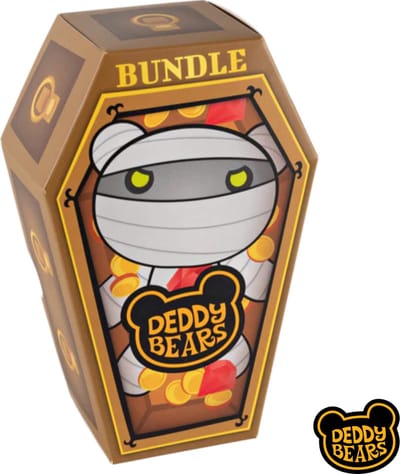 Deddy Bears - Bundle knuffel - 12 cm - Pluche