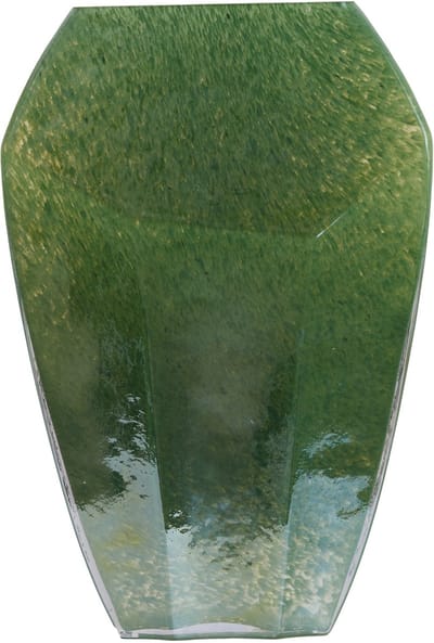Light & Living VIONNA vaas glas donker groen luster 30x16x44.5 cm