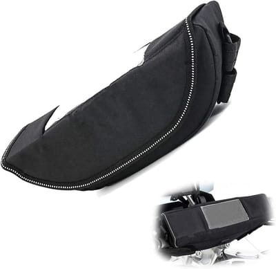 Motorzadeltas - Opbergtas Motor - Motorfiets Reizen - Uitbreidbare Opslag - 1500 Gram - Zwart