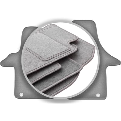 Grijze automatten voor: Volkswagen Transporter T5 Multivan bestelwagen (2005-2015)