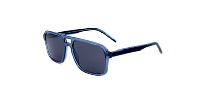 Hugo HG 1299/S Black blue 55/15/145 MAN Zonnebrillen