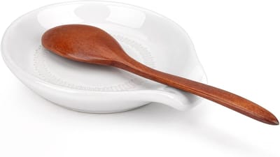 Dailygoods- Lepelsteun Keramiek - Hittebestendig - Vaatwasmachinebestendig - Lepelhouder - Keukengerei - Kleine Lepelhouder