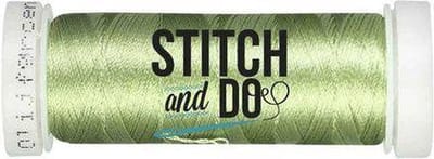 Olijfgroen Linnen Garen Stitch & Do