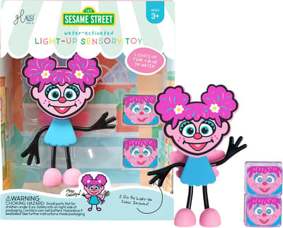 Glopals Light-Up Character Sesamstraat Abby Cadabby Badspeelgoed GP-FIN-CHAR-ABBY