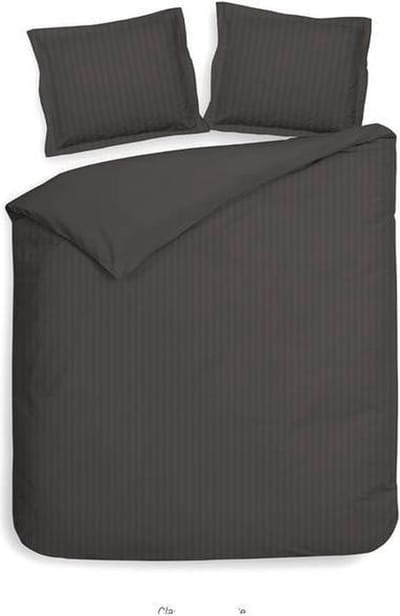 Heckettlane Banda - Dekbedovertrek - Tweepersoons - 200x200/220 cm - Dark Gull Grey