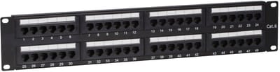 DSIT CAT6 UTP patchpaneel - 48 poorts