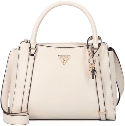 GUESS handtas schoudertas Daryna II Two Comp Satchel Bone crème