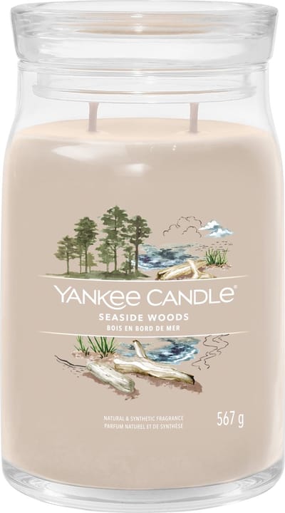 Yankee Candle - Seaside Woods Large Jar Geurkaars - 90 branduren - twee lonten