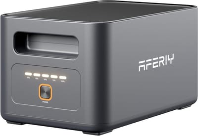 AFERIY P180 Pro - Uitbreidingsbatterij voor Powerstation - 1024Wh LiFePO4 - Uitbreidbaar tot 5120Wh - Compatibel met P180 Pro