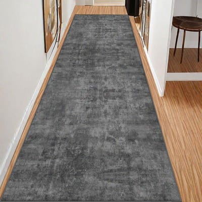 Eenvoudige Stijl Lange Gang Tapijt Effen Kleur Decoratie Huis Woonkamer Loper Vloerkleed Hal Trappen Doorgang Antislip Vloermat 60*200cm