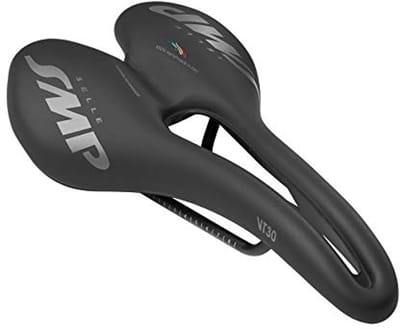 Unisex Fiets Zadel - 283x155mm, 290g, Zwart