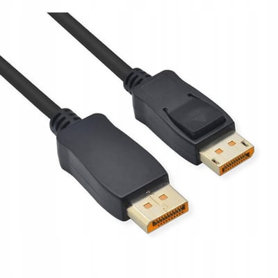 ROLINE DisplayPort Kabel v2.1 10K@60Hz 54Gbit/s 1,5m Zwart