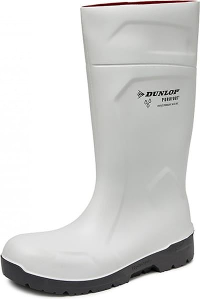 Dunlop CB71431 Purofort S4 Wit Knielaarzen