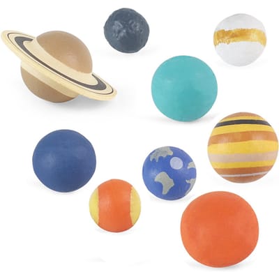 Star Models Acht Planeten Zonnestelsel Modellen Universum Planeet Sieraden Negen Planeten Ruimte Speelgoed Kinderen Vroegonderwijs blue