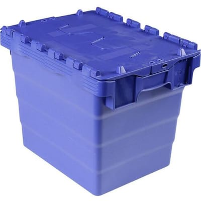 VISO DSW 4332 Box met klapdeksel (b x h x d) 400 x 320 x 300 mm Blauw 1 stuk(s)