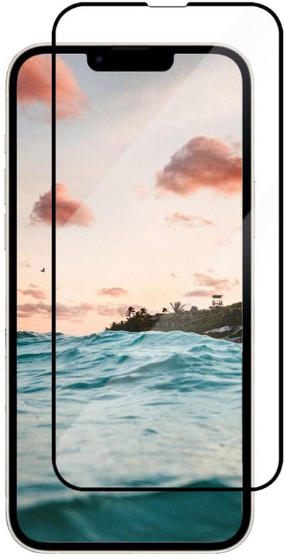 Casecentive Glass Screenprotector 3D full cover geschikt voor iPhone 15