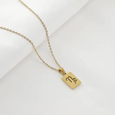 Sterrenbeeld Ketting Steenbok - Stainless Steel Gouden Ketting Dames - Goudkleurig - Cadeau voor Vrouwen - Starlyte