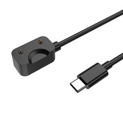 Jumalu USB-C Oplaadkabel voor Samsung Galaxy Watch Fit 3 – Vervangende Oplader (1 m) – Zwart