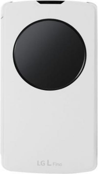 LG Quick Circle Case CCF-550 - Hoesje voor LG L Fino - Wit