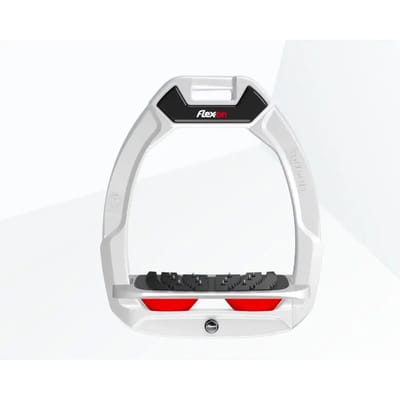 Veiligheidsstijgbeugels Inclined Ultra Grip Wit/Grijs/Rood Flex-On Safe-On