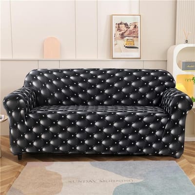 Stretch bankhoezen Bedrukte bankhoes Bankhoezen Meubelbeschermer 1/2/3/4-zits Large 190-230cm