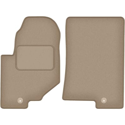 Wielganizator WLG-CARLUX Serie - Automatte Voor SsangYoung Rexton IV - Beige - Polypropyleen - Vormvast