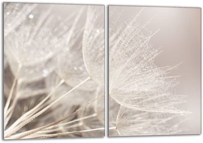 TMK ArtDeko - Snijplank - Kleurvolle Bloem - Glas - 2x40x52cm