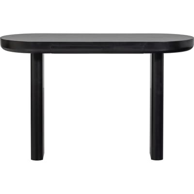 WOOOD Mael Bureau/Sidetable - Fineer - Zwart - 75x120x50
