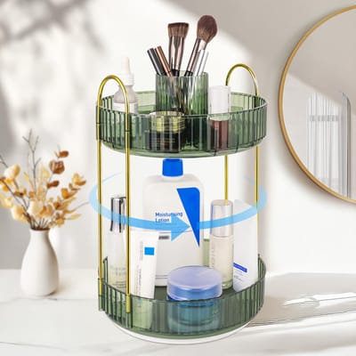 Unyqoos ® Stijlvolle 360 Graden Draaibare Make-up Organizer voor Elke Kamer