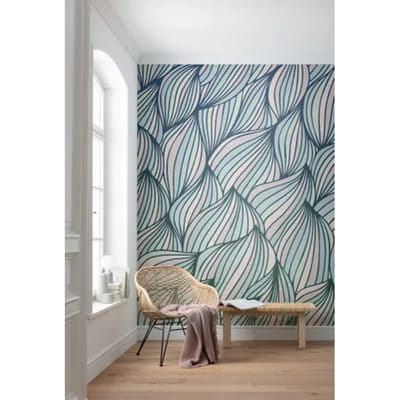 Fotobehang - Gentle Waves 250x250cm - Vliesbehang
