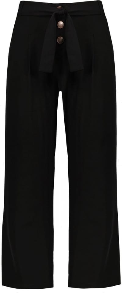 Nobell Lange broek meisje jet black maat 122/128