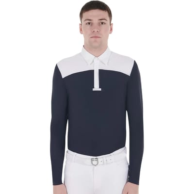 Wedstrijdpolo met lange mouwen Equestro