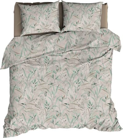 Satin d'Or Galicia Dekbedovertrek - Tweepersoons - 200x200/220 cm - Mineral