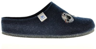 Fly Flot Blauw Schaap Vilt maat 35