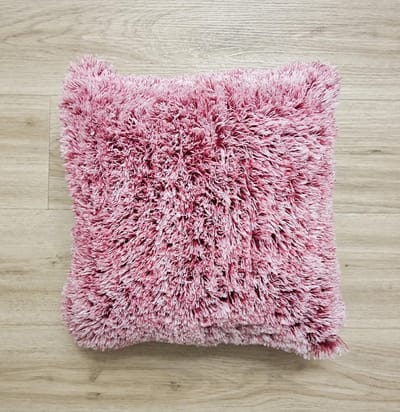 Sierkussen  45x45 cm - Wit/Rood