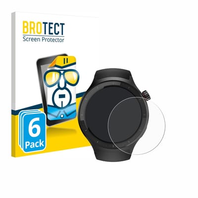 BROTECT - Screenprotector voor Motorola Moto Watch 2026 - Folie Beschermfolie transparant 6 Stuks