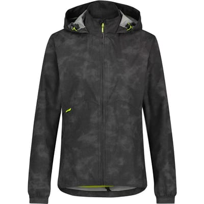 AGU Compact Regenjas Commuter Dames - Zwart - Reflecterend