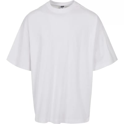 Urban Classics - Huge Heren T-shirt - M - Wit
