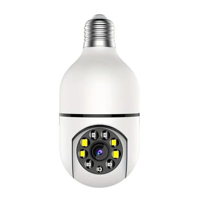 Vyzio - Slimme Beveiligingscamera - Lamp Camera - 360° - WiFi - 1080P HD - Nachtzicht - Tweerichtingsaudio - BULBCAM