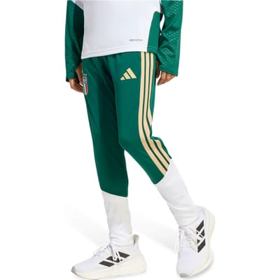 Adidas Italy Broeken Kinder - Groen - Maat 135 - 140 CM - Poly Mesh