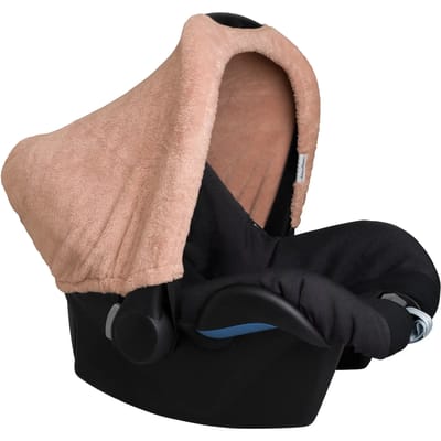 Baby's Only Autostoel zonnekap - Zonnescherm Maxi Cosi 0+ Cozy - Gemaakt van teddystof - Tuscany