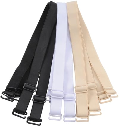 Dailygoods- Beha-bandjes Verstelbaar - Afneembare Bandjes - Antislip - Duurzaam Nylon - Meerkleurig - Geschikt voor Dagelijks Gebruik - Bh-bandjes
