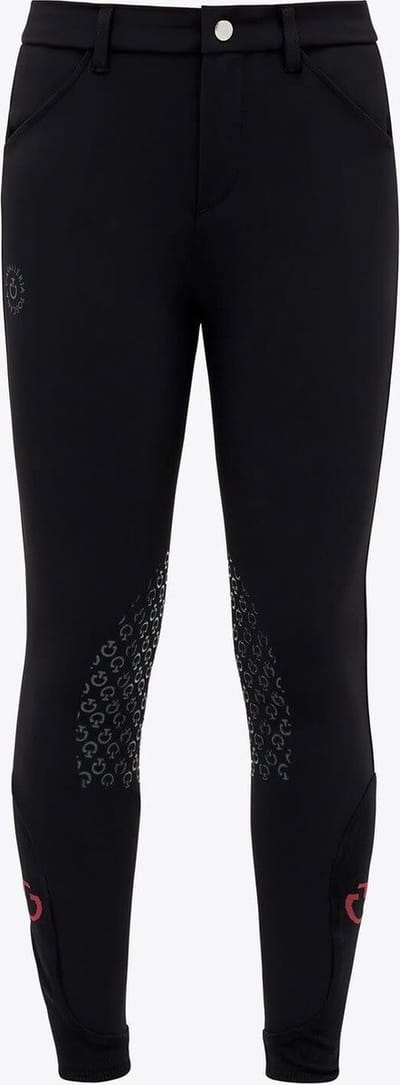 Cavalleria Toscana Kids Unisex Four-Way Stretch Rijbroek S Winter Navy