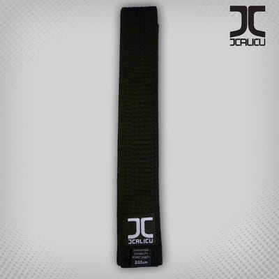 Fighter taekwondo-band JCalicu | Zwart (Maat: 240)