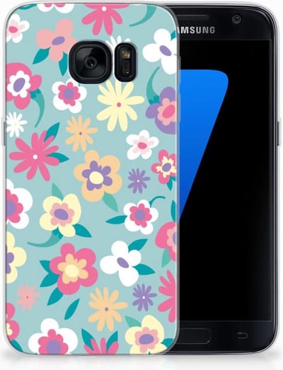 Samsung Galaxy S7 TPU Case Flower Power