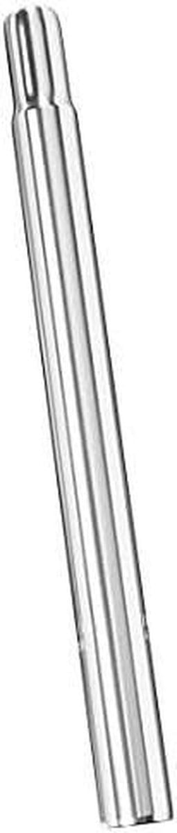 Zadelpen Fiets - Fietszadel Ondersteuning - Fiets Onderhoud - Standaard Maat - 350mm Lengte - Zilver