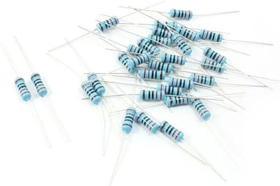 Metaaloxide Weerstand - Componenten Set - Elektronica Reparatie - ±1% Tolerantie - 1W Vermogen - Blauw