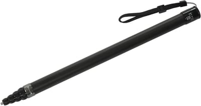Telescopische Microfoon Boom Pole met Handtouw, 9-delige Extensie voor Interviews en Videoproductie, 1/4 Inch Schroefdraad voor Professioneel Gebruik